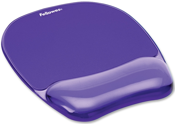 Fellowes FS-91441, Violet коврик для мышиFS-91441 Fellowes FS-91441, Violet коврик для мышиFS-91441Коврик с гелевой подкладкой FS-91441 обеспечивает комфортную работу и поддерживает запястье в естественном положении. Элегантные прозрачные цвета хорошо сочетаются с современным интерьером. Нескользящее основание исключает нежелательное движение коврика по поверхности рабочего стола. Легко чистится.