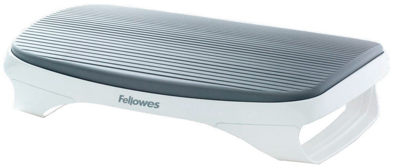 Fellowes I-Spire Series, White Grey подставка для ногFS-93617 Fellowes I-Spire Series, White Grey подставка для ногFS-93617Подставка для ног FS-93617 I-Spire Series специально разработана для снятия напряжения в мышцах ног на рабочем месте. Специально созданная нескользящая рельефная поверхность создана для комфортного использования. Светлый, легкий дизайн гармонично сочетается с любым интерьером. Не требует сборки.