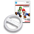 Nintendo Wii Wheel + Mario Kart WiFi