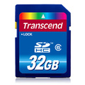 Transcend SDHC Card 32GB, Class 6