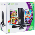 ������� ��������� Microsoft Xbox 360 (4Gb) + ������ Kinect + ���� "Kinect Adventures" + ���� "Kinect Joy Ride"