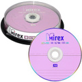 Mirex DVD+RW, 4.7Gb, 4x, 10�� cake box