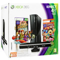 ������� ��������� Microsoft Xbox 360 (4Gb) + ������ Kinect + Xbox LIVE Gold (3 ������) + ���� "Kinect Adventures" + ���� "Carnival Games"