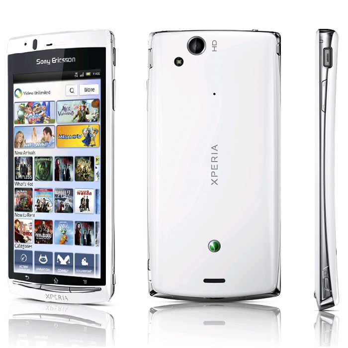 Sony Ericsson Xperia Arc S (белый)