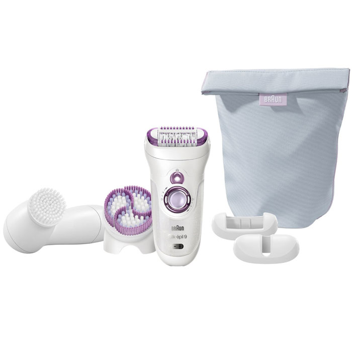 Braun Silk-epil 9-969 Wet & Dry эпилятор + прибор для очищения лица