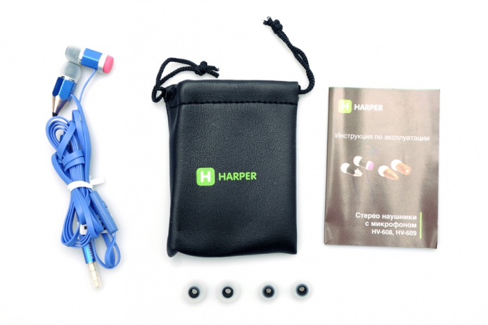 Harper HV-608, Blue наушники Harper HV-608, Blue наушники