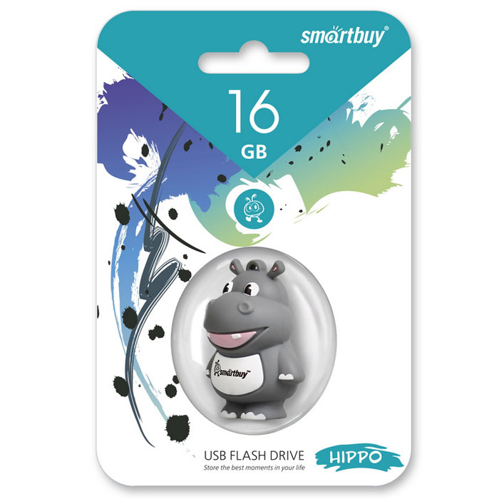 SmartBuy Wild Series Hippo 16GB USB-