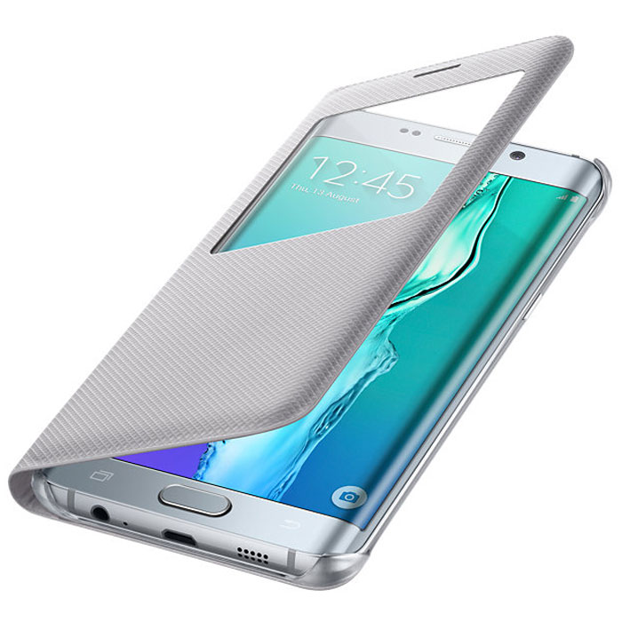 Samsung EF-CG928 S-View   Galaxy S6 Edge+, Silver