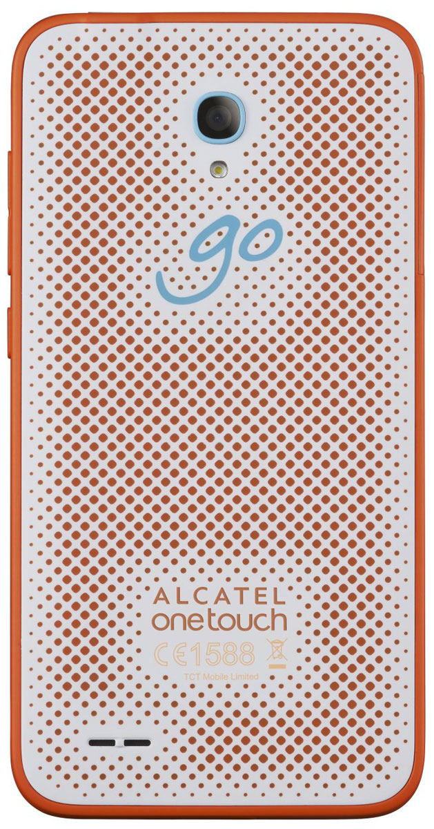 Alcatel OT-7048X Go Play, White Orange