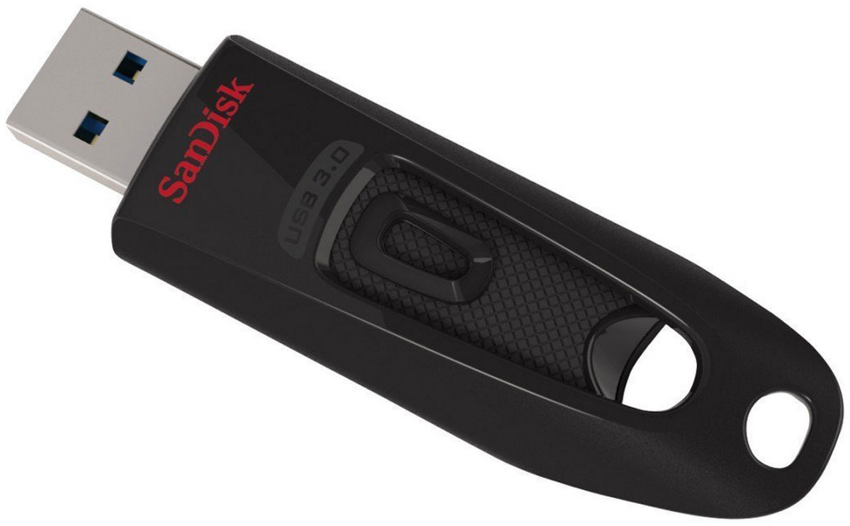 SanDisk Ultra USB 3.0 256GB, Black USB-