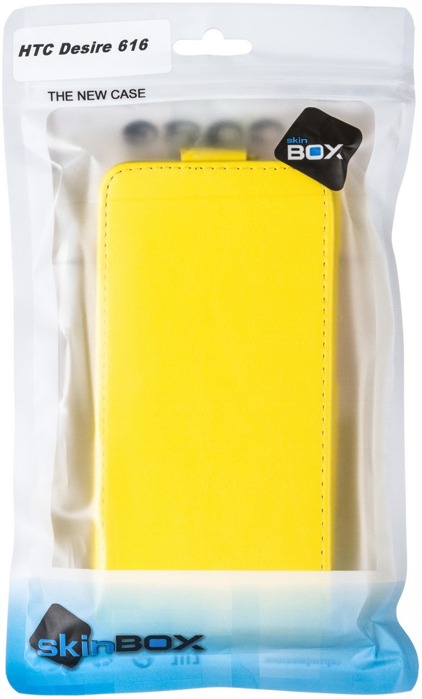 Skinbox Flip Case   HTC Desire 616, Yellow