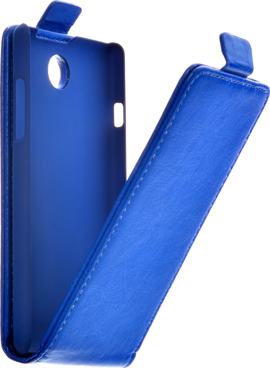 Skinbox Flip Case чехол для ZTE v815W, Blue