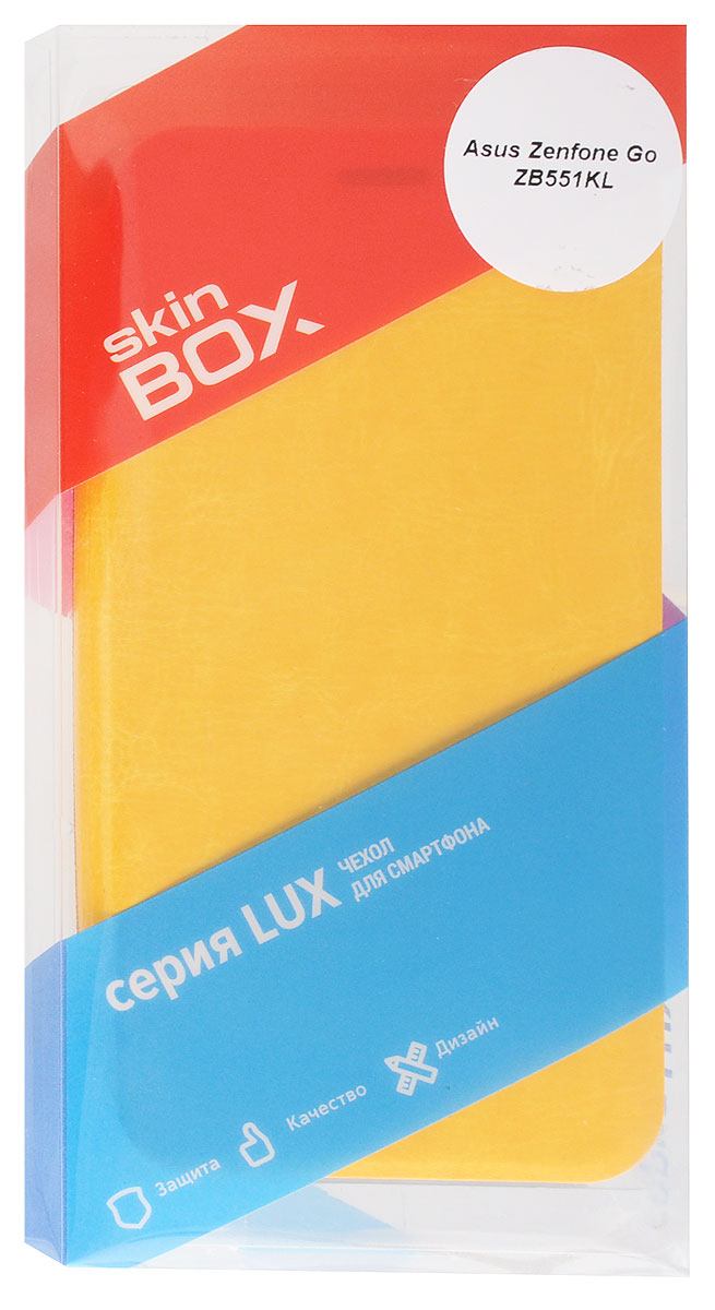 Skinbox Lux   Asus Zenfone Go ZB551KL, Yellow