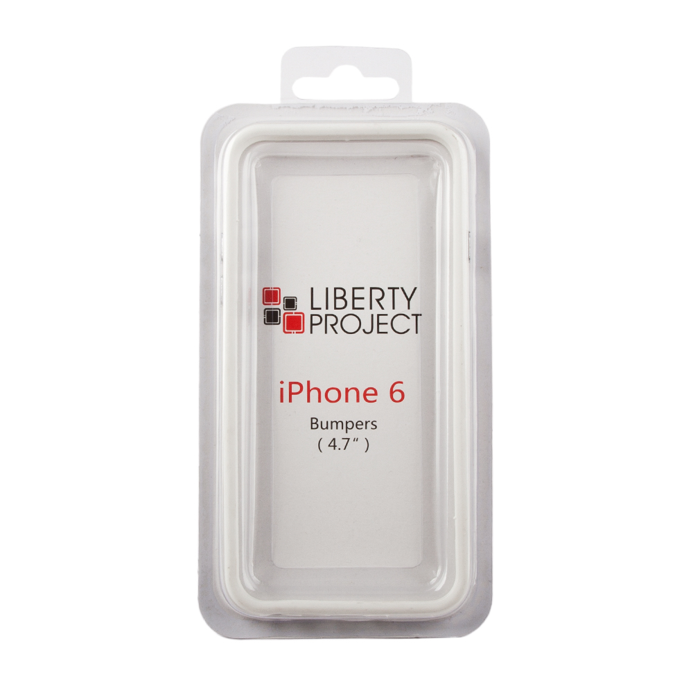 Liberty Project Bumpers   Apple iPhone 6/6s, Clear White