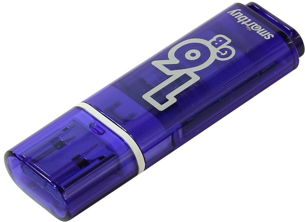 SmartBuy Glossy Series 3.0 16GB, Dark Blue USB-накопитель