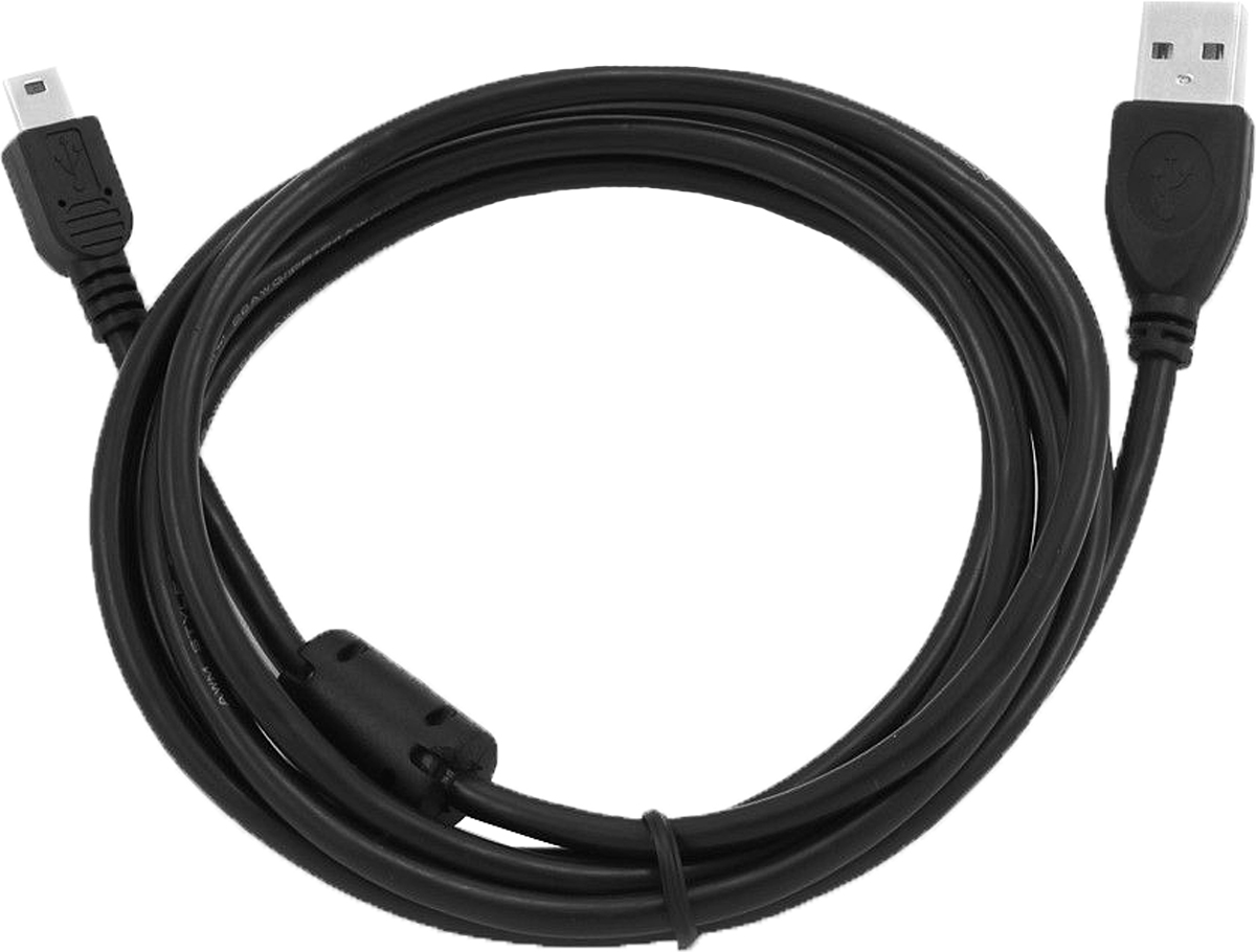 Cablexpert CCF-USB2-AM5P-6, Black  USB-miniUSB (1,8 )
