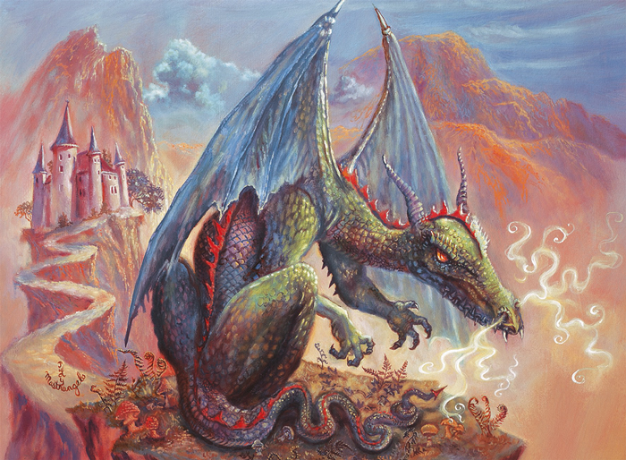 Ravensburger Пазл Одинокий дракон. Подарите себе и своему ребенку
