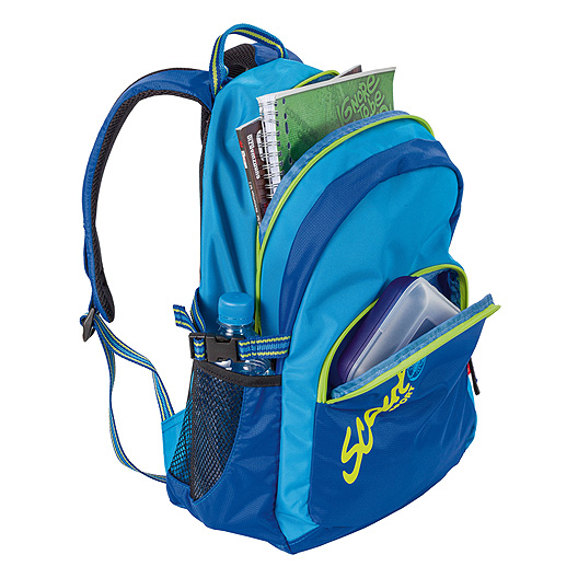 Рюкзак Scout `Backpack Allround`, цвет: синий, голубой, салатовый Рюкзак Scout `Backpack Allround`, цвет: синий, голубой, салатовый