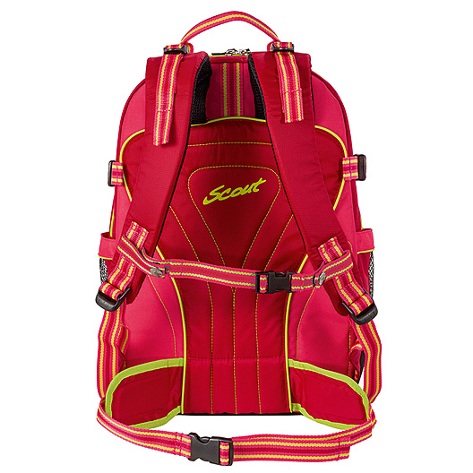 Рюкзак Scout `Backpack Skate`, цвет: красный, розовый, салатовый Рюкзак Scout `Backpack Skate`, цвет: красный, розовый, салатовый
