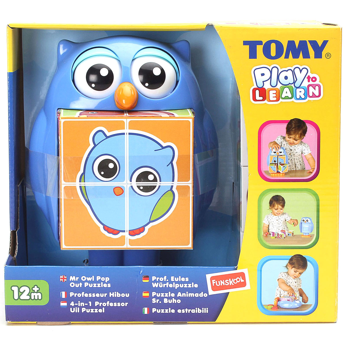 Tomy Развивающая игрушка "Кубики-загадки от профессора Совы" Tomy Развивающая игрушка "Кубики-загадки от профессора Совы"