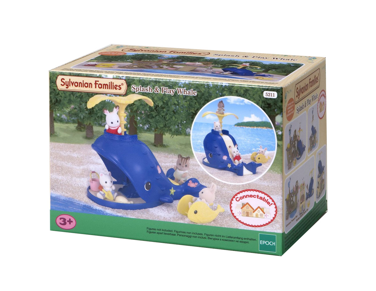 Sylvanian Families Игровой набор Детская площадка Веселый кашалот Sylvanian Families Игровой набор Детская площадка Веселый кашалот