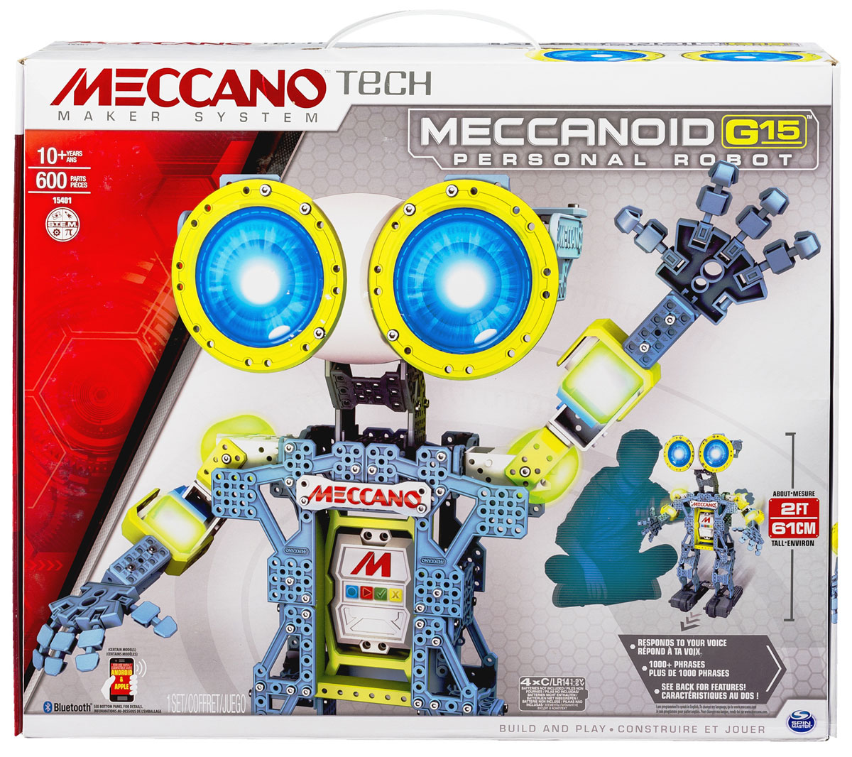 Meccano Конструктор Робот Меканоид G15