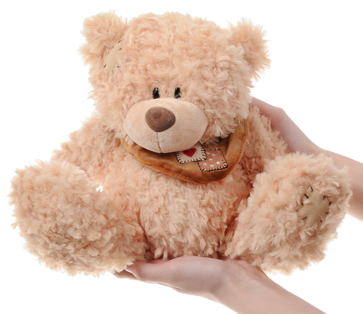 Plush Apple Мягкая игрушка Медведь с шарфом 25 см Plush Apple Мягкая игрушка Медведь с шарфом 25 см