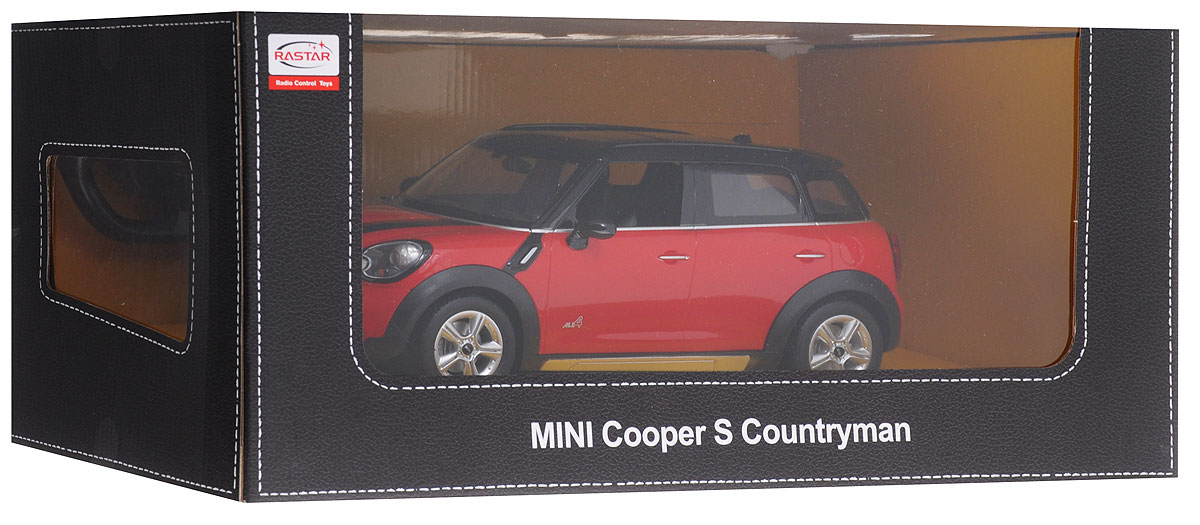 Rastar Радиоуправляемая модель Mini Cooper S Countryman цвет красный масштаб 1:14