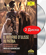Monteverdi - Il Ritorno dUlisse In Patria / Nicolaus Harnoncourt (2 DVD) - - Monteverdis bold operatic retelling of Ulysses return from the Trojan Wars to his faithful Penelope, who no longer recognizes her heroic husband after his long absence, captures the sweeping qualities of the ancient Greek epic on which it was based. This spectacular production by Jean-Pierre Ponnelle, with Nikolaus Harnoncourts authoritative musical direction, was an international sensation. Total theatre... a splendid performance... Werner Hollweg is a gripping Ulysses (Die Welt). Werner Hollweg - Ulisse and Lhumana fragilita Trudeliese Schmidt - Penelope Francisco Araiza - Telemaco Philippe Huttenlocher - Eumete Janet Perry - Melanto Peter Keller - Eurimaco Arley Reece - Iro Maria Minetto - Ericlea Simon Estes - Antinoo Peter Straka - Pisandro Paul Esswood - Anfinomo / Feaci Renate Lenhart - Fortuna and Giunone Jozsef Dene - Giove Helrun Gardow - Minerva Hans Franzen -...