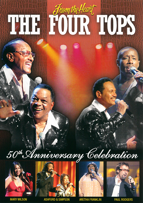 The Four Tops: 50th Anniversary Celebration The Four Tops: 50th Anniversary CelebrationTracklist: 01. Main Street People - The Four Tops 02. Baby I Need Your Loving - The Four Tops 03. Something About You - Ashford & Simpson 04. When She Was My Girl - The Four Tops 05. Are You Man Enough - The Four Tops 06. Indestructible - The Temptations Review Featuring Dennis Edwards And The Four Tops 07. Ill Turn To Stone - The Temptations Review Featuring Dennis Edwards 08. Ask The Lonely - The Four Tops 09. River Deep - Mountain High - Mary Wilson And The Four Tops 10. Aint No Woman (Like The One Ive Got) - The Four Tops 11. Always And Forever - The Four Tops 12. I Cant Help Myself (Sugar Pie, Honey Bunch) - The Four Tops 13. The Four Of Us - The Four Tops 14. Love Music - Paul Rodgers 15. Loving You Is Sweeter Than Ever - Paul Rodgers And The Four Tops 16. I Wanna Make It Up To...