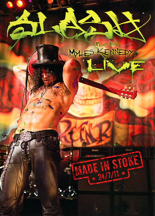 Slash Live - Made In Stoke 24/7/11Tracklist: 01. Been There Lately 02. Nightrain 03. Ghost 04. Mean Bone 05. Back From Cali 06. Rocket Queen 07. Civil War 08. Nothing To Say 09. Starlight 10. Promise 11. Doctor Alibi 12. Speed Parade 13. Watch This 14. Beggars & Hangers On 15. Patience 16. Godfather Solo 17. Sweet Child O Mine 18. Slither 19. By The Sword 20. Mr. Brownstone 21. Paradise City