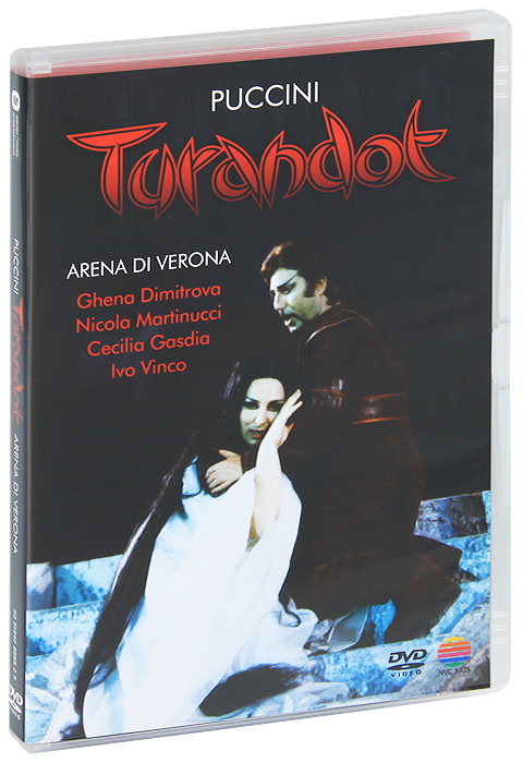 Puccini: TurandotThe legend of the beautiful, but icy, Princess Turandot is the basis for the last of Puccinis operas - in fact he did not live to complete it. The Chinese background to the story is amply reflected not only in the staging but in the skilful use of original Chinese themes in the music. The great open-air Arena at Verona is ideally suited to the spectacular chorus scenes which constitute such a significant part of this opera. The title role is taken by the Bulgarian soprano Ghena Dimitrova, with Nicola Martinucci as the unknown Prince Calaf, Cecilia Gasdia as the slave-girl Liu and Ivo Vinco as Timur. Turandot - Ghena Dimitrova Calaf - Nicola Martinucci Liu - Cecilia Gasdia Timur - Ivo Vinco