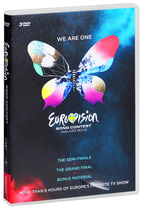 Eurovision Song Contest: Malmo 2013 (3 DVD) Eurovision Song Contest: Malmo 2013 (3 DVD)Tracklist: 1.Identitet - Adrian Lulgjuraj, Bledar Sejko (Albania) 2.Lonely Planet - Dorians (Armenia) 3.Shine - Natalia Kelly (Austria) 4.Hold Me - Farid Mammadov (Azerbaijan) 5.Love Kills - Roberto Bellarosa (Belgium) 6.Samo Shampioni (Only Champions) - Elitsa Todorova, Stoyan Yankoulov (Bulgaria) 7.Solayoh - Alyona Lanskaya (Belarus) 8.You And Me - Takasa (Switzerland) 9.An Me Thimse - Despina Olympiou (Cyprus) 10.Glorious - Cascada (Germany) 11.Only Teardrops - Emmelie de Forest (Denmark) 12.Et Uus Saaks Alguse - Birgit Oigemeel (Estonia) 13.Constigo Hasta El Final (With You Until The End) - ESDM (Spain) 14.Marry Me - Krista Siegfrids (Finland) 15.LEnfer Et Moi - Amandine Bourgeois (France) 16.Believe In Me - Bonnie Tyler (United Kingdom) 17.Waterfall - Nodi Tatishvili, Sophie Gelovani (Georgia) 18.Alcohol is Free - Koza Mostra, Agathon Iakovidis (Greece) 19.Mizerja -...