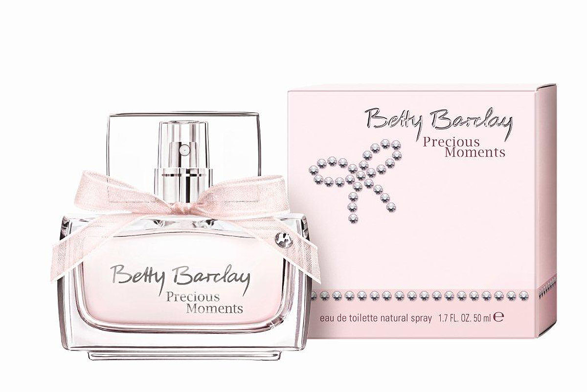 Betty Barclay Туалетная вода Precious Moments, женская, 20 млSC-FM20101 Betty Barclay Туалетная вода Precious Moments, женская, 20 млSC-FM20101Новый аромат Betty Barclay Precious Moments - как неотъемлемая часть украшения – для незабываемых, ярких и самых драгоценных мгновений.Верхняя нота: Дыня Средняя нота: кардамон, пион, фрезия.