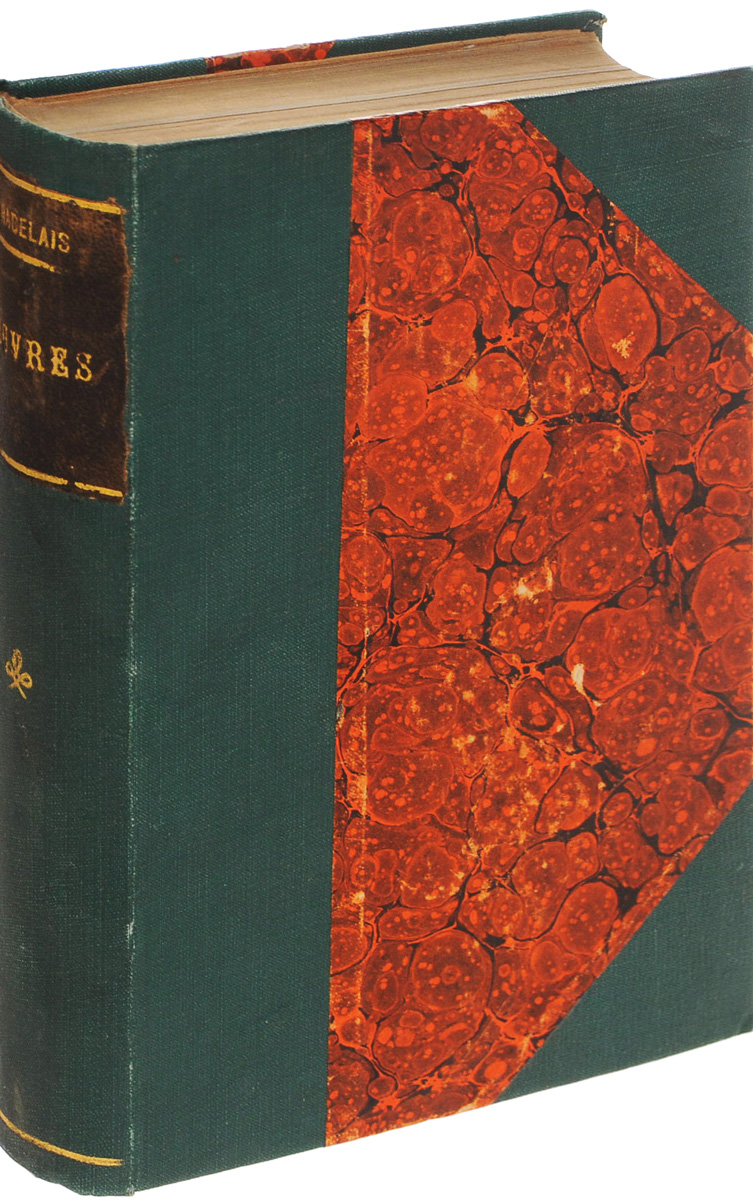 Oeuvres de F. RabelaisПК301004_лимонный, салатовый Oeuvres de F. RabelaisПК301004_лимонный, салатовыйПариж, 1878 год. Издательский переплет, сохранность хорошая. На пожелтевших страницах, имеются временные пятна. Предлагаем Вашему вниманию книгу OEUVRES DE F. RABELAIS. Издание не подлежит вывозу за пределы Российской Федерации.