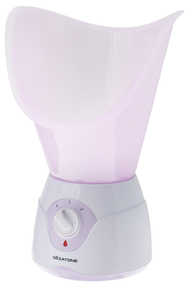 Gezatone Паровая сауна для лица 105S7102014 Gezatone Паровая сауна для лица 105S7102014Паровая сауна Gezatone 105S - это идеальное средство для проведения простых и приятных процедур поувлажнению кожи, открытию и очистке пор, общему оздоровлению и повышению тонуса кожи, сохранению красотыи молодости лица.Благодаря нагревательному элементу, сауна создает мягкий пар, который подготавливает кожу к очистке,открывает поры, увлажняет и укрепляет кожу лица. Резервуар сауны предназначен для воды или травяныхнастоев, но не рекомендуется для использования эфирных масел или спиртовых растворов. Большая чаша для лица идеально прилегает к лицу, обеспечивая комфортность процедуры, а малая насадкапозволяет проводить оздоровительные процедуры ингаляции. Регулятор парообразования сделает процедуры спаровой сауной максимально комфортными.Диапазон рабочих температур: +15...35°С Допустимая влажность: не более 85%