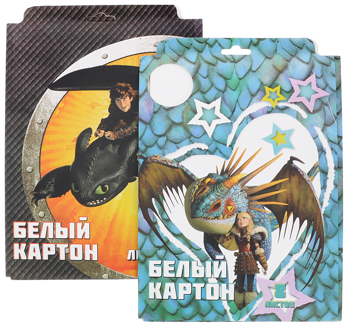 Action! Картон белый Dragons 8 листов 2 шт72523WD Action! Картон белый Dragons 8 листов 2 шт72523WDКартон мелованный белый Action! Dragons позволит вашему ребенку создаватьвсевозможные аппликации и поделки.Набор состоит из 8 листов картонабелого цвета формата А4. Листы упакованы в оригинальную картонную папку,оформленную изображением героев Dragons. Создание поделок из картонапоможет ребенку в развитии творческих способностей, кроме того, этоувлекательный досуг.В комплекте 2 набора по 8 листов.