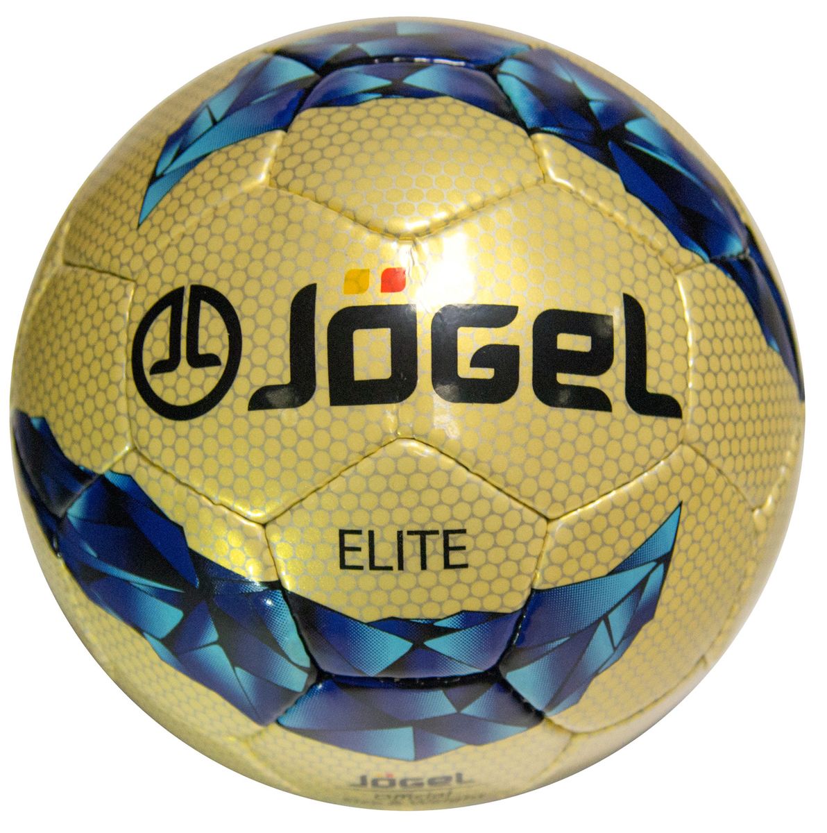 Мяч футбольный Jogel Elite, цвет: золотистый, фиолетовый, голубой. Размер 5. JS-800200170 Мяч футбольный Jogel Elite, цвет: золотистый, фиолетовый, голубой. Размер 5. JS-800200170Футбольный мяч JS-800 Elite с прочной покрышкой толщиной 1.5 мм из синтетической кожи, сшитой вручную, имеет отличные техническиехарактеристики, соответствующие требованиям тренировочного процесса. В нем предусмотрено четыре подкладочных слоя из смеси хлопка сполиэстером. Камера из латекса хорошо держит давление.Мяч футбольный JS-800 Elite станет отличным выбором для тренировок и проведения любительских матчей. Вес: 410-450 гр. Длина окружности: 68-70 см. Рекомендованные покрытия: натуральный газон, синтетическая трава.Рекомендованное давление: 0.6-0.8 бар. УВАЖАЕМЫЕ КЛИЕНТЫ! Обращаем ваше внимание на тот факт, что мяч поставляется в сдутом виде. Насос в комплект не входит.