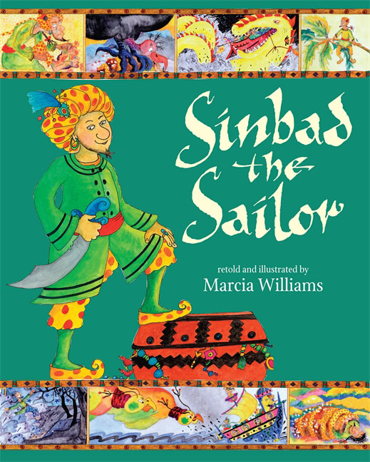 Marcia Williams Sinbad the Sailor fenix сказка на английском sinbad the sailor