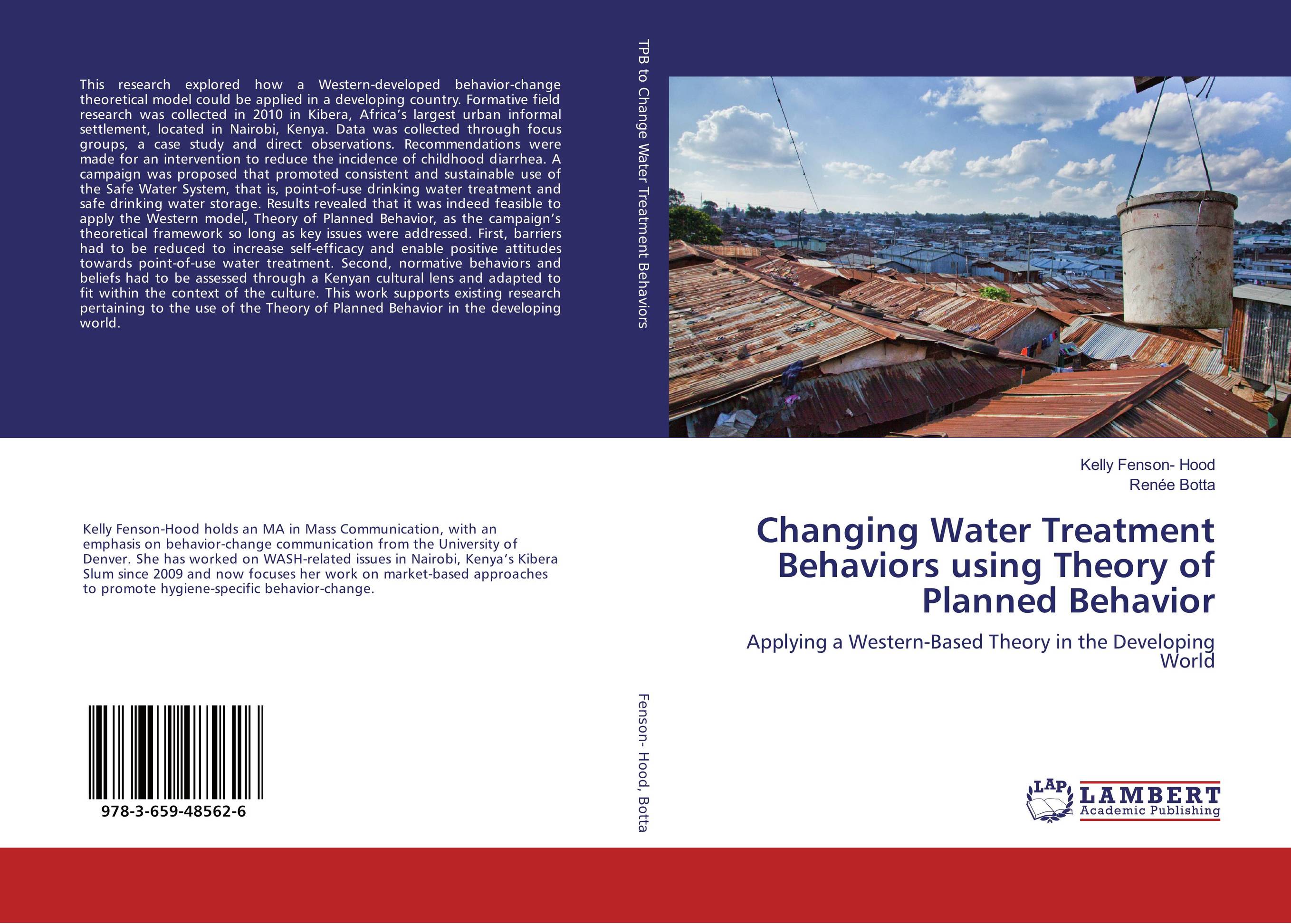 Changing Water Treatment Behaviors using Theory of Planned Behavior