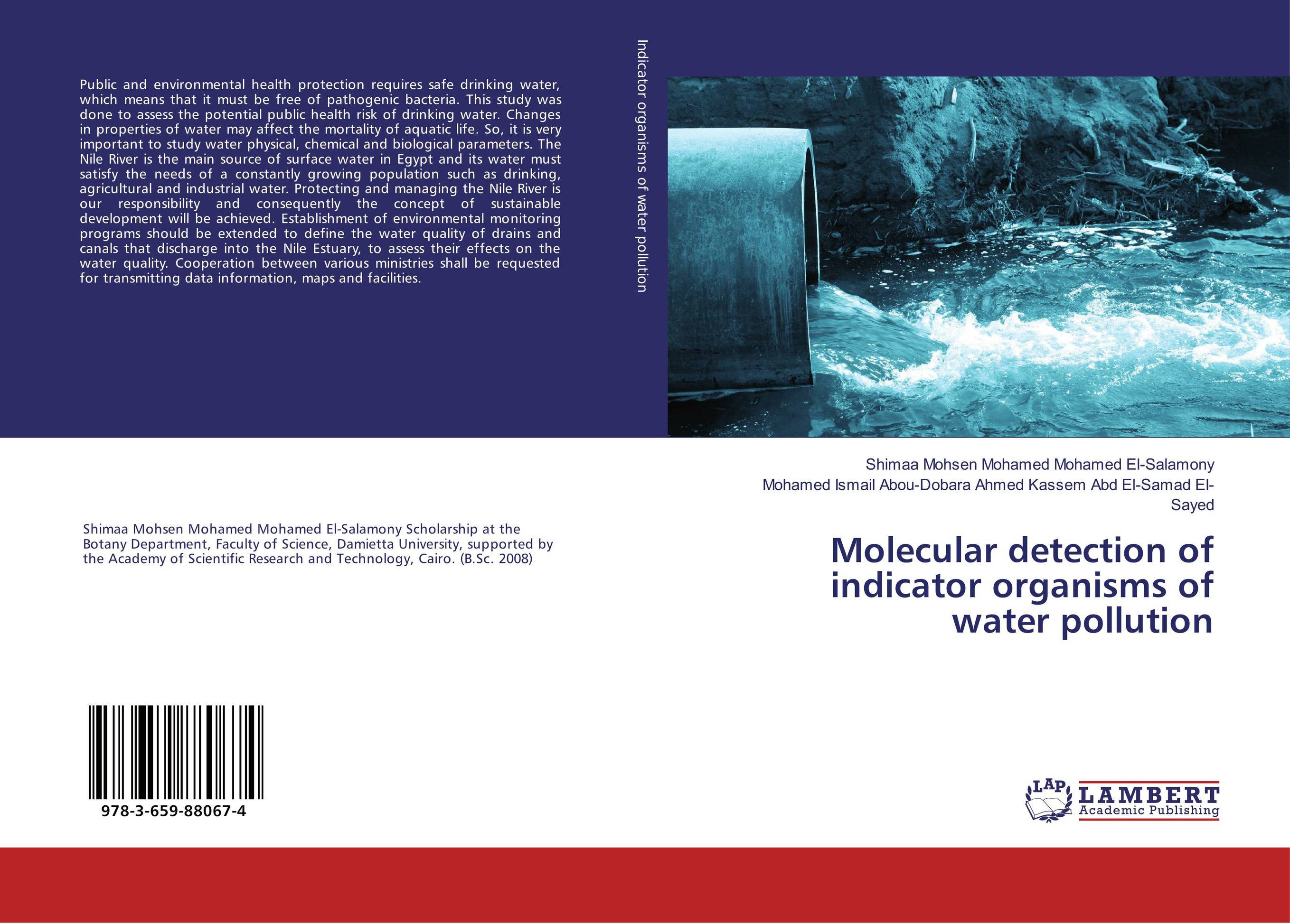 Molecular detection of indicator organisms of water pollution