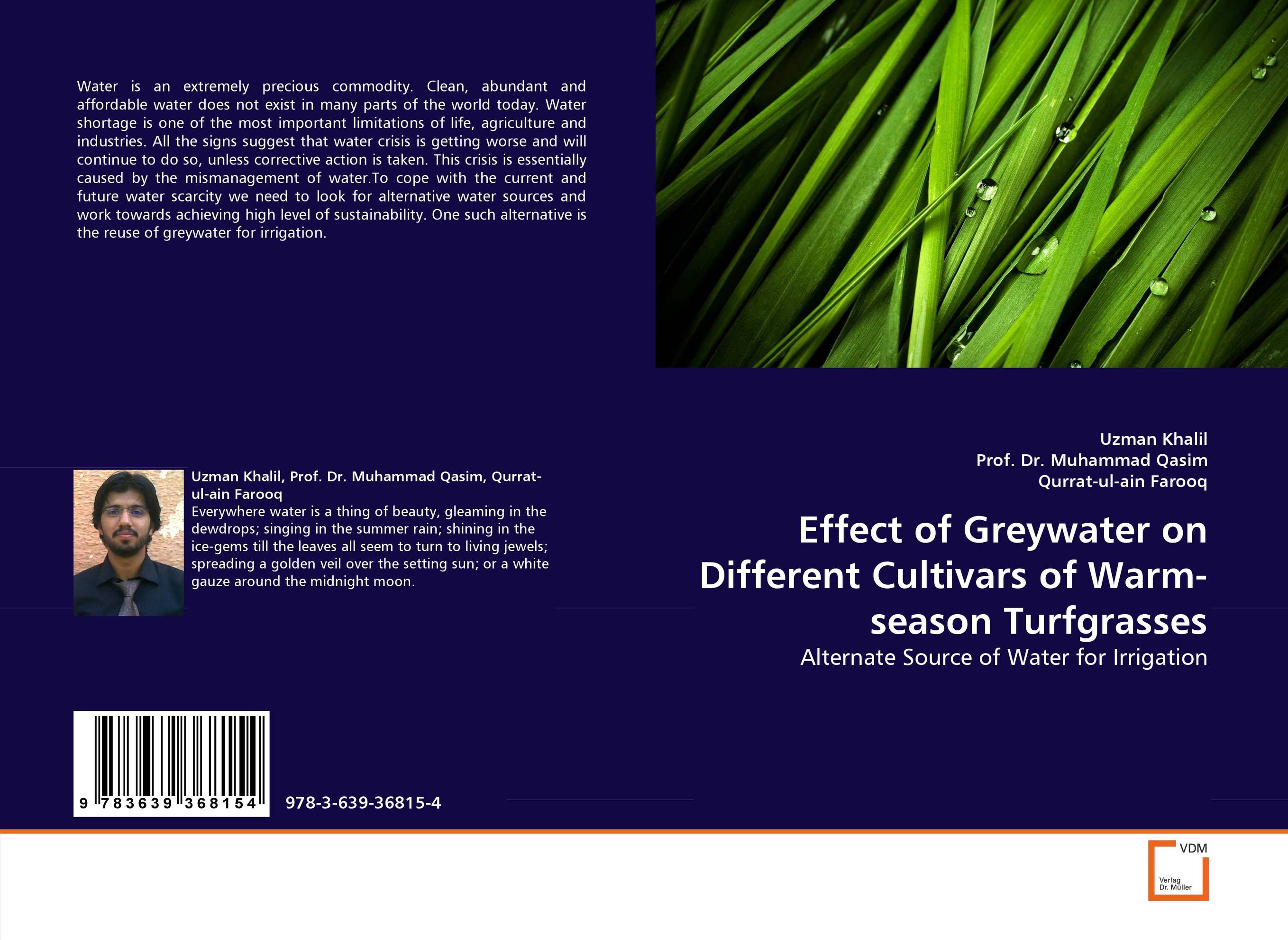 Effect of Greywater on Different Cultivars of Warm-season Turfgrasses