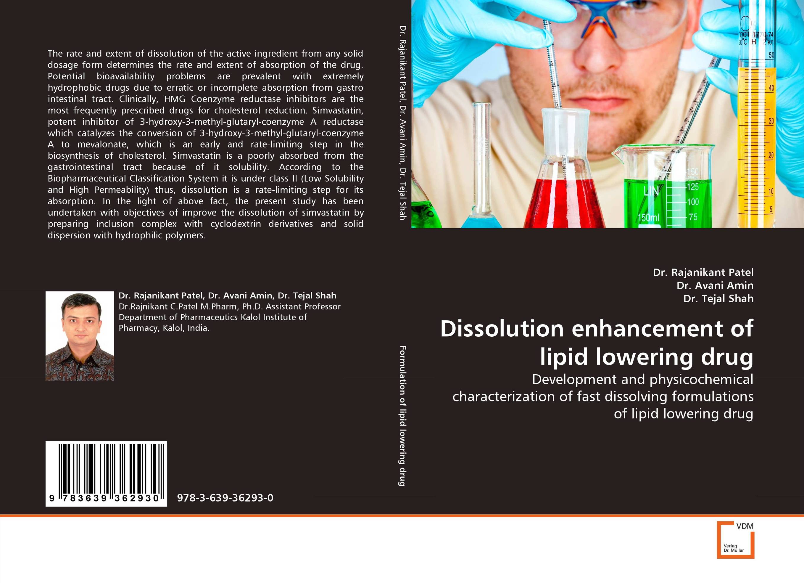 Dissolution enhancement of lipid lowering drug