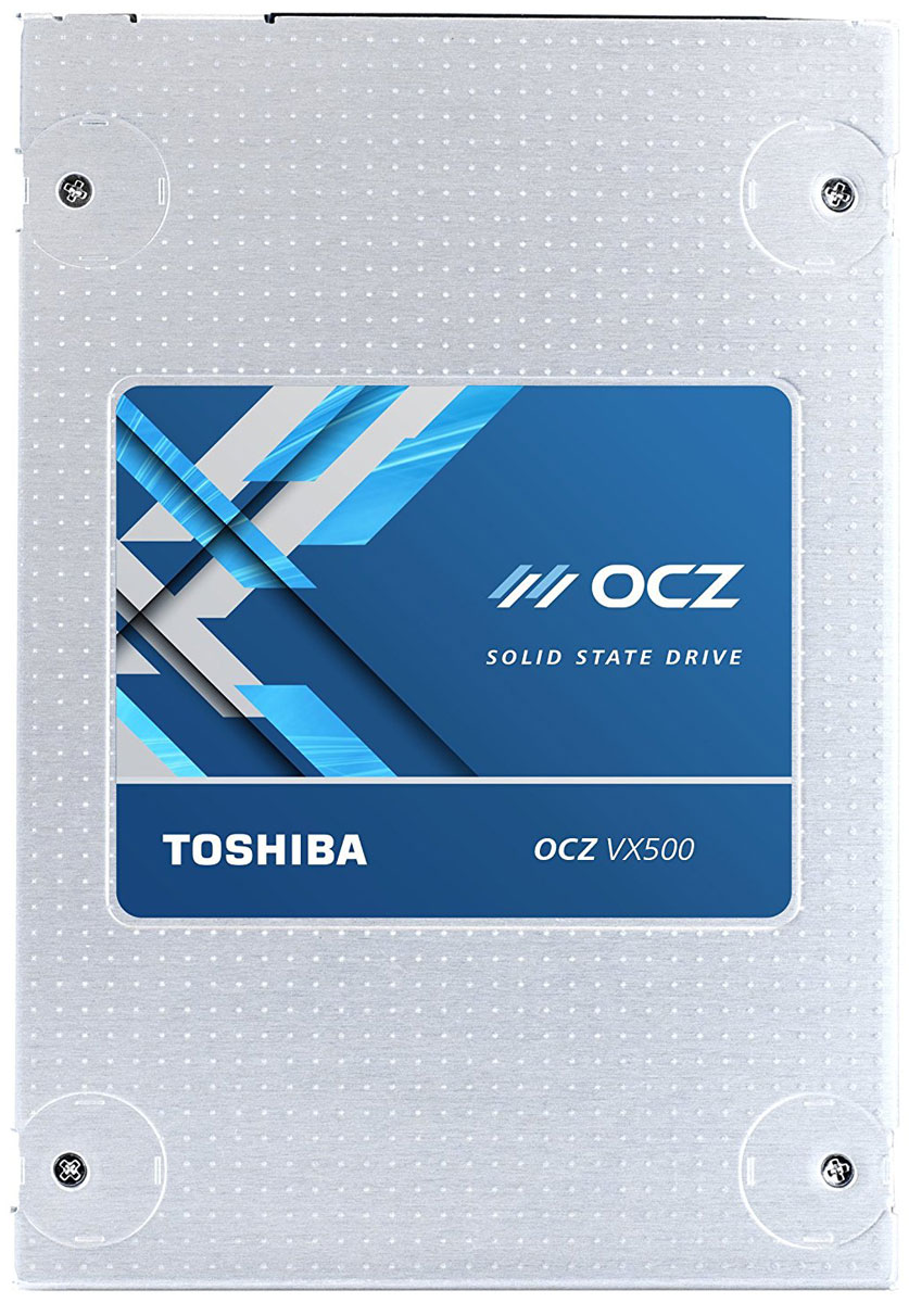 OCZ VX500 1TB SSD-накопитель (VX500-25SAT3-1T)SUV400S3B7A/480G OCZ VX500 1TB SSD-накопитель (VX500-25SAT3-1T)SUV400S3B7A/480GТвердотельный накопитель OCZ VX500 представляет собой высокопроизводительное и энергоэффективное решение для хранения данных, позволяющие повысить производительность работы домашних компьютеров и ноутбуков.Данная модель значительно повышает скорость работы системы, обеспечивая более высокую скорость запуска, загрузки и передачи данных по сравнению с механическими жесткими дисками.В накопителях применяются микрочипы флеш-памяти Toshiba MLC NAND (многоуровневые ячейки), изготовленные по 15-нанометровой технологии. Задействован контроллер Toshiba TC358790.Устройства характеризуются толщиной корпуса 7 мм, благодаря чему подходят для использования не только в настольных компьютерах, но и в ноутбуках .