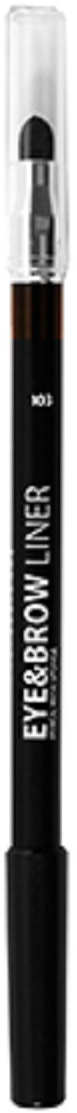 Lamel Professional Карандаш для глаз и бровей Eye and Brow liner с растушовкой 103, 1,7 г1301207 Lamel Professional Карандаш для глаз и бровей Eye and Brow liner с растушовкой 103, 1,7 г1301207Благодаря сочетанию воска, масел и пигментов карандаш для глаз легко и ровно ложится и дает насыщенный цвет. Хорошо растушевываются, и подходит для Smokey eyes.