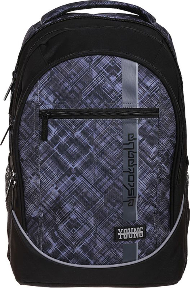 Berlingo Рюкзак BlackVS16-SB-001 Berlingo Рюкзак BlackVS16-SB-001Рюкзак Berlingo - это современный многофункциональный молодежный рюкзак, выполненный из прочного износостойкого материала высокого качества.Эргономичная спинка и широкие регулируемые лямки обеспечат комфорт при носке. Плотная внутренняя подкладка устойчива к разрывам.Рюкзак имеет три основных отделения, встроенный органайзер и усиленное дно. На лицевой стороне расположен карман на застежке-молнии, а по бокам находятся сетчатые карманы. Рюкзак оснащен текстильной ручкой для удобной переноски в руке.Стильный дизайн и удобная конструкция рюкзака сделают его незаменимым аксессуаром в повседневном использовании.Светоотражающие элементы обеспечивают безопасность в темное время суток.
