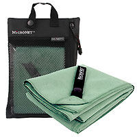 Полотенце Micronet Large, цвет: морская волнаMN 68099E Полотенце Micronet Large, цвет: морская волнаMN 68099EМикроволоконное полотенце Micronet™ - это специально разработанная высокоплотная вязаная чрезвычайно компактная ткань с абсолютно уникальными впитывающими и чистящими свойствами. Сверхтонкие (0.2 денье) микроволоконные сплетения быстро сохнут - 90% воды удаляется при ручном отжиме. Удивительно мягкое с максимальной степенью впитывания, микроволоконное полотенце Micronet™ предлагает вам все свойства обычного полноразмерного полотенца в необычайно маленькой упаковке. Ткань обладает повышенным капиллярным действием, впитывая воды примерно в 5 раз больше своего веса, при этом быстро высыхает. Уникальные микроволоконные сплетения является мощным и, в то же время, мягким очистителем. MicroNet™ деликатно и эффективно удаляют жир, грязь и пот с рук, лица и тела. Микроволоконные сплетения не оставляют пыли или ниточек на очках, биноклях, оптических приборах и линзах. Также подходят для полировки мебели. Полотенце MicroNet™ идеально подойдет любителям...