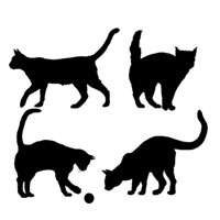 Стикер Paristic Коты, 33 х 40 смПР00277 Стикер Paristic Коты, 33 х 40 смПР00277Добавьте оригинальность вашему интерьеру с помощью необычного стикера Коты. Изображения на стикере выполнены в виде различных силуэтов котов (на одном листе 4 изображения). Изображения можно разделить и разместить в любых местах в выбранном вами помещении, создав тем самым необычную композицию. Необыкновенный всплеск эмоций в дизайнерском решении создаст утонченную и изысканную атмосферу не только спальни, гостиной или детской комнаты, но и даже офиса. Стикер выполнен из матового винила - тонкого эластичного материала, который хорошо прилегает к любым гладким и чистым поверхностям, легко моется и держится до семи лет, не оставляя следов. Сегодня виниловые наклейки пользуются большой популярностью среди декораторов по всему миру, а на российском рынке товаров для декорирования интерьеров - являются новинкой. Paristic - это стикеры высокого качества. Художественно выполненные стикеры, создающие эффект обмана зрения, дают необычную возможность...