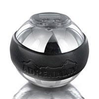 Кистевой тренажер Adrenalin Booster Ultimate15032024 Кистевой тренажер Adrenalin Booster Ultimate15032024Кистевой тренажер Booster Ultimate выполнен из металла, что увеличивает вес данной модели по сравнению с пластиковой в 1,5 раза. Сбалансированный ротор тренажера позволит достичь скорости вращения шара до 20 000 оборотов в минуту. На корпусе тренажера имеется электронный счетчик оборотов. Тренажерах Booster Ultimate - уникальный кистевой тренажер, который поможет Вам укрепить все мышцы и сухожилия руки.Характеристики: Материал: металл. Диаметр тренажера: 7 см. Артикул: 20341.Производитель: Гонконг.