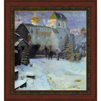 Старорусский город (А.М. Васнецов), с темной рамкой, 36 x 40 см36x40 OZ197-50404 Старорусский город (А.М. Васнецов), с темной рамкой, 36 x 40 см36x40 OZ197-50404Художественная репродукция картины Васнецова Аполлинария Михайловича Старорусский город. Размер постера: 36 см x 40 см. Артикул: 36x40 OZ197-50404.